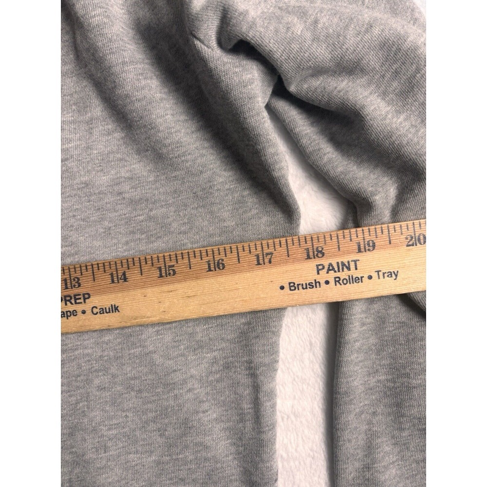 Y2K‎ ROXY Grey Full Zip Long Sleeve Fleece Hoodie Women's Medium Stain * - Picture 8 of 9